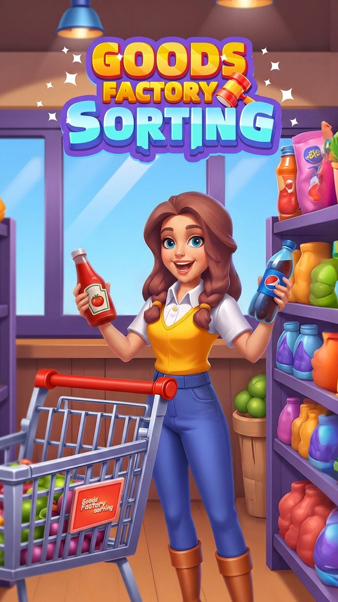 Goods Factory Sorting - Match screenshot
